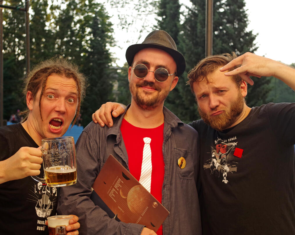 Vasilův Rubáš na festivalu v Českém Krumlově jménem Letňák v kině