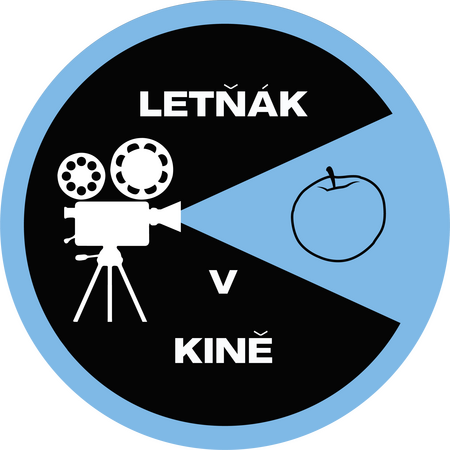 Logo hudebního festivalu Letňák v kině, konajícího se v ČK.